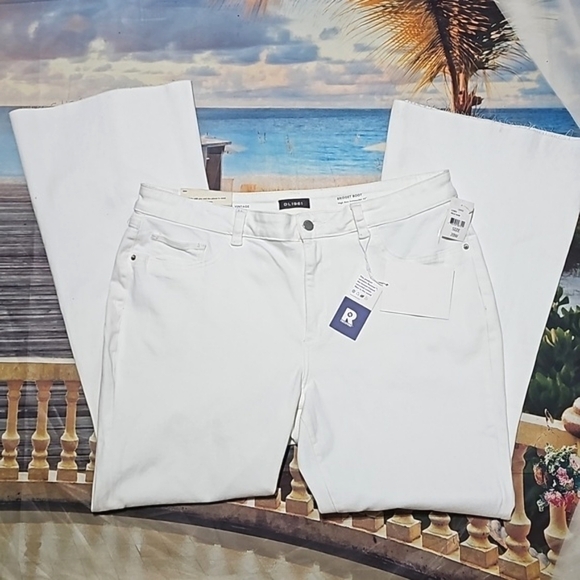 DL1961 Bridget High Rise Bootcut Raw Hem Jeans Size 20W NWT - Picture 2 of 7